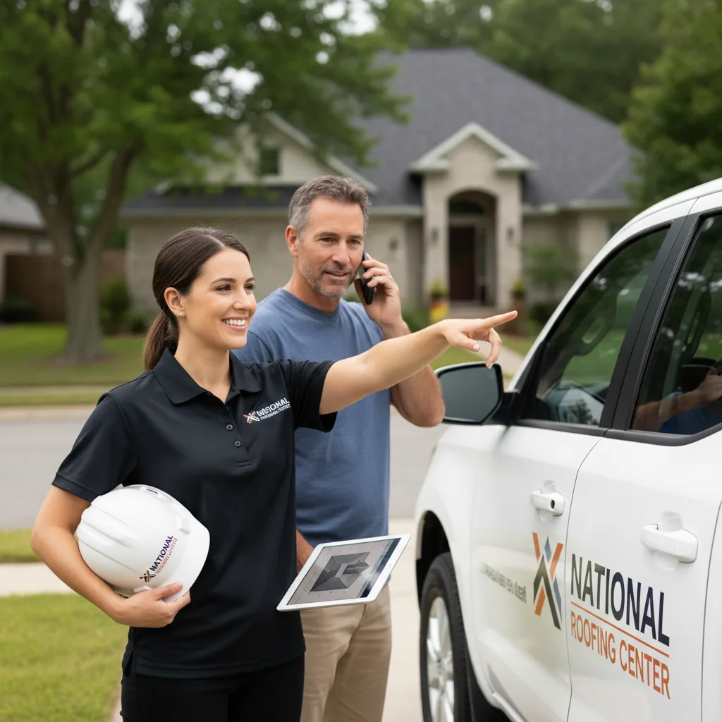National Roofing Center customer support in Sanborn