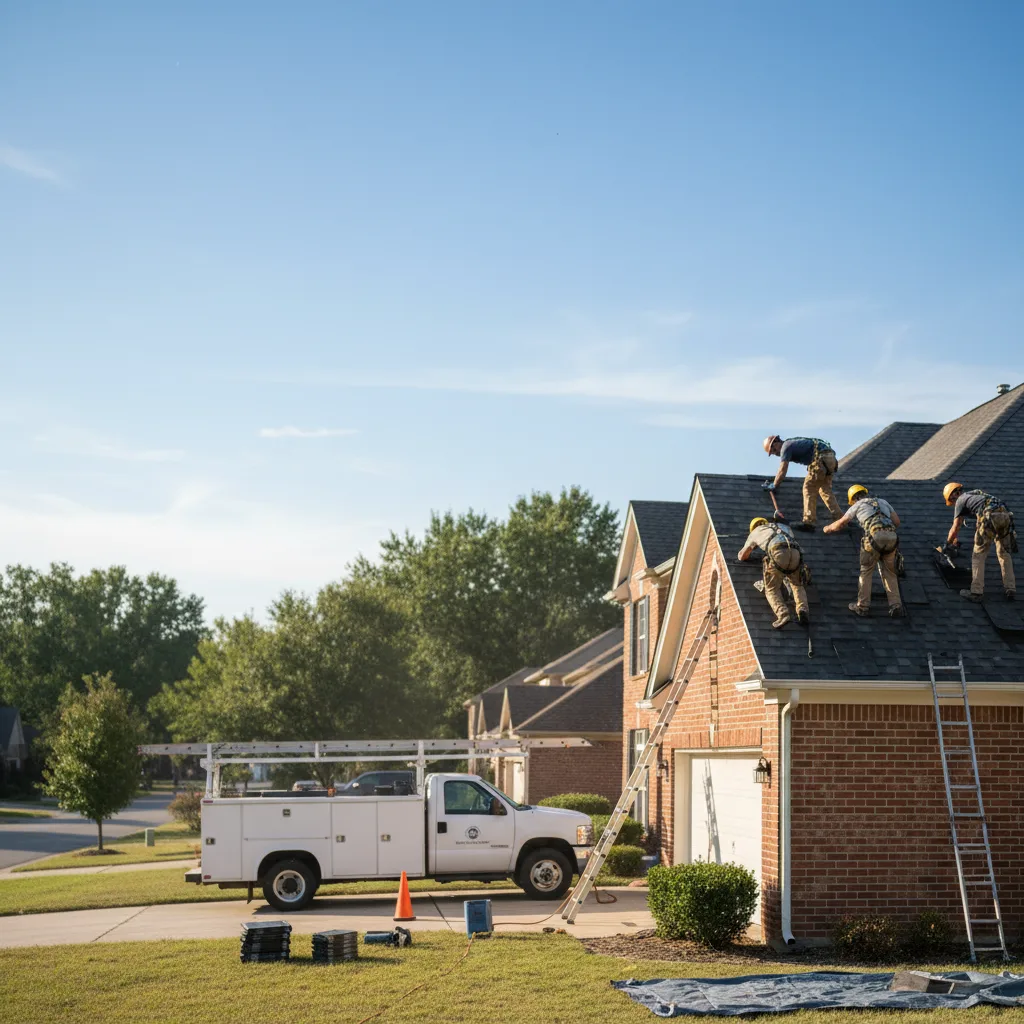 Roof Repair in Sanborn